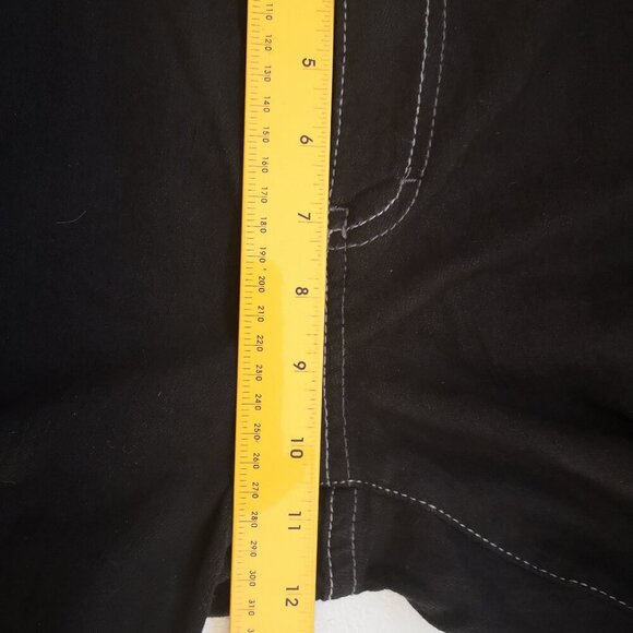 NWT Calvin Klein Ladies Plus Size 16W x 32 Black Bootcut Jeans - Picture 14 of 15